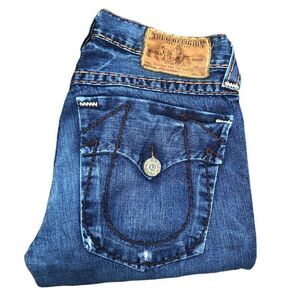 Vintage True Religion Jeans Size 32 JOEY SUPER T Blue